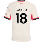 adidas Liverpool Gakpo 18 Uitshirt 2025-2026 Kids