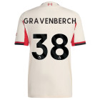 adidas Liverpool Gravenberch 38 Authentic Away Shirt 2025-2026