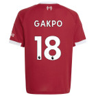 adidas Liverpool Gakpo 18 Thuisshirt 2025-2026 Kids