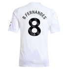 adidas Manchester United B.Fernandes 8 Away Shirt 2025-2026 Kids