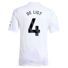 adidas Manchester United De Ligt 4 Uitshirt 2025-2026 Kids
