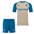 Castore Feyenoord Pre-Match Trainingsset 2025-2026 Donkerblauw Grijs