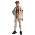 Nike Tech Fleece Sportswear Trainingspak Kids Beige Zwart