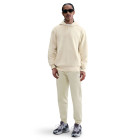 Nike Sportswear Club Fleece Joggingpak Hooded Lichtbeige Wit