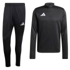 adidas Entrada 26 Tracksuit 1/4-Zip Black White