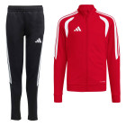 adidas Tiro 26 League Full-Zip Kids Tracksuit Red Black