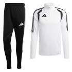 adidas Tiro 26 League Trainingspak 1/4-Zip Wit Zwart