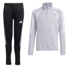 adidas Tiro 26 League Tracksuit 1/4-Zip Kids Grey Black