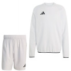 adidas Tiro Travel Jogging Suit Shorts Grey Black