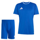 adidas Entrada 26 Voetbaltenue Blauw Wit