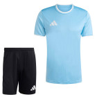 adidas Entrada 26 Football Kit Light Blue Black
