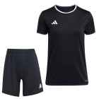 adidas Entrada 26 Women's Football Kit Black White