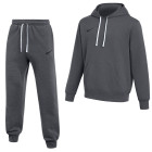 Nike Park 26 Fleece Pullover Hoodie Sweatsuit Dark Grey Black