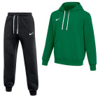 Nike Park 26 Fleece Pullover Hoodie Joggingpak Donkergroen Zwart