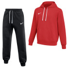 Nike Park 26 Fleece Pullover Hoodie Joggingpak Rood Zwart