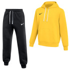 Nike Park 26 Fleece Pullover Hoodie Joggingpak Geel Zwart