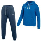 Nike Park 26 Fleece Pullover Hoodie Women's Jogging Suit Blue White