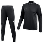 Nike Dri-FIT Park 26 Women's 1/4-Zip Tracksuit Black White