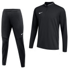 Nike Dri-FIT Park 26 Tracksuit 1/4-Zip Kids Black White