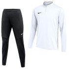 Nike Dri-FIT Park 26 Tracksuit 1/4-Zip Kids White Black