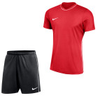Nike Dri-FIT Park 26 Training Set Kids Red Black