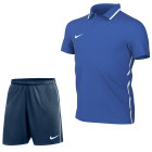 Nike Dri-FIT Park 26 Polo Training Set Kids Blue Dark Blue