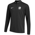 Soccer Boys Trainingstrui 1/4 Zip Senior Zwart