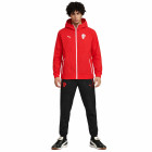 PUMA AC Milan Pumatech Woven Trainingspak Hooded Full-Zip 2025-2026 Rood Zwart Wit