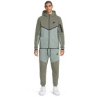 Nike Tech Fleece Sportswear Trainingspak Grijsgroen Lichtgrijs Zwart
