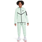 Nike Tech Fleece Sportswear Tracksuit Kids Light Green Black