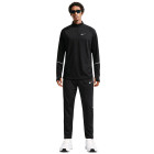 Nike Miler UV Tracksuit 1/4-Zip Black Silver