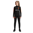 Nike Netherlands Strike Tracksuit 1/4-Zip 2026-2028 Kids Black Orange