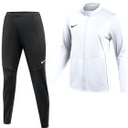 Nike Dri-FIT Park 26 Women's Full-Zip Tracksuit White Black