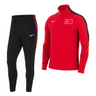 Nike Turkije Strike Trainingspak 1/4-Zip 2026-2028 Rood Zwart Wit