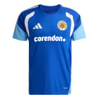 adidas FFK Curacao Trainingshirt 2026-2028 Sponsors Blauw