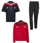 adidas Manchester United Stadium Full Set 2026-2027 Rood Zwart Wit