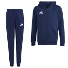 adidas Entrada 26 Joggingpak Full-Zip Vest Kids Donkerblauw Wit