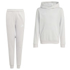 adidas Entrada 26 Hoodie Joggingpak Kids Grijs Wit