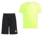adidas Entrada 26 Kids Football Kit Bright Yellow Black
