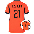 Nike Nederland F. De Jong 21 Thuisshirt 2026-2028 Kids