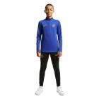 Nike Chelsea Strike Trainingspak 1/4-Zip 2026-2027 Kids Blauw Donkerblauw Goudgeel Wit