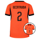 Nike Netherlands Geertruida 2 Authentic Home Shirt 2026-2028 Kids