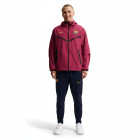 Nike FC Barcelona Tech Woven Tracksuit Hooded Full-Zip 2026-2027 Red Dark Blue Yellow