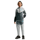 Nike Tech Fleece Sportswear Tracksuit Kids Grey Dark Grey Black Light Blue