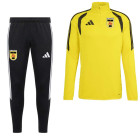 adidas SC Cambuur Tracksuit 1/4-Zip 2026-2027 Kids Yellow Black