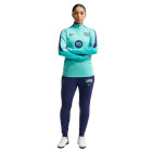 Nike FC Barcelona Strike 1/4-Zip Tracksuit 2026-2027 Women's Light Turquoise Dark Blue