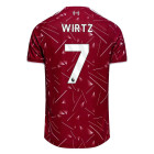 adidas Liverpool Wirtz 7 Thuisshirt 2026-2027 Kids