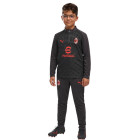 PUMA AC Milan 1/4-Zip Tracksuit 2026-2027 Kids Dark Grey Red