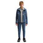 Nike Sportswear Tech Fleece Reflect Tracksuit Kids Steel Blue Silver Grey Black