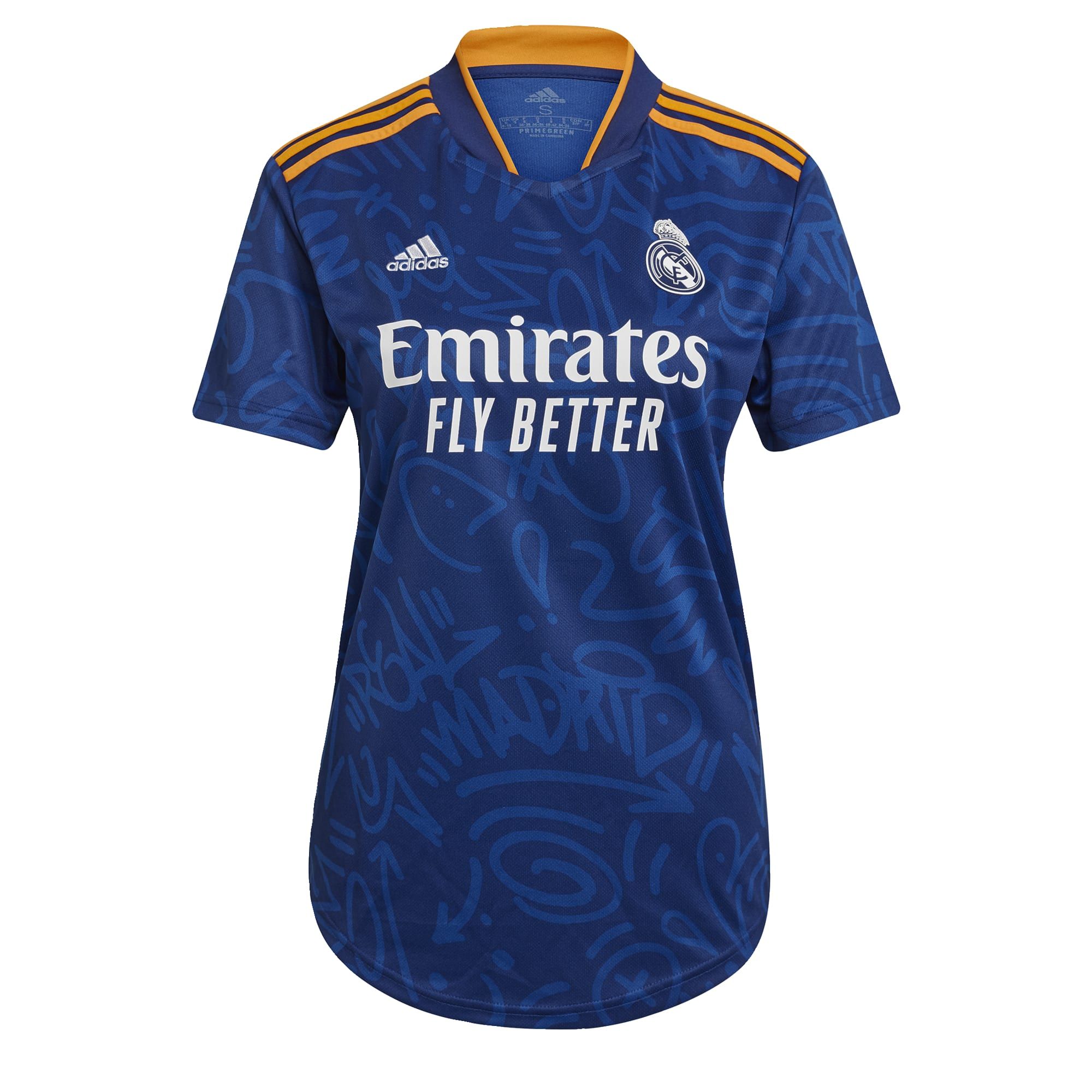 adidas Real Madrid Uitshirt 2021-2022 Dames